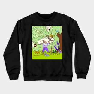 This is why we don't mess with Spiders Crewneck Sweatshirt